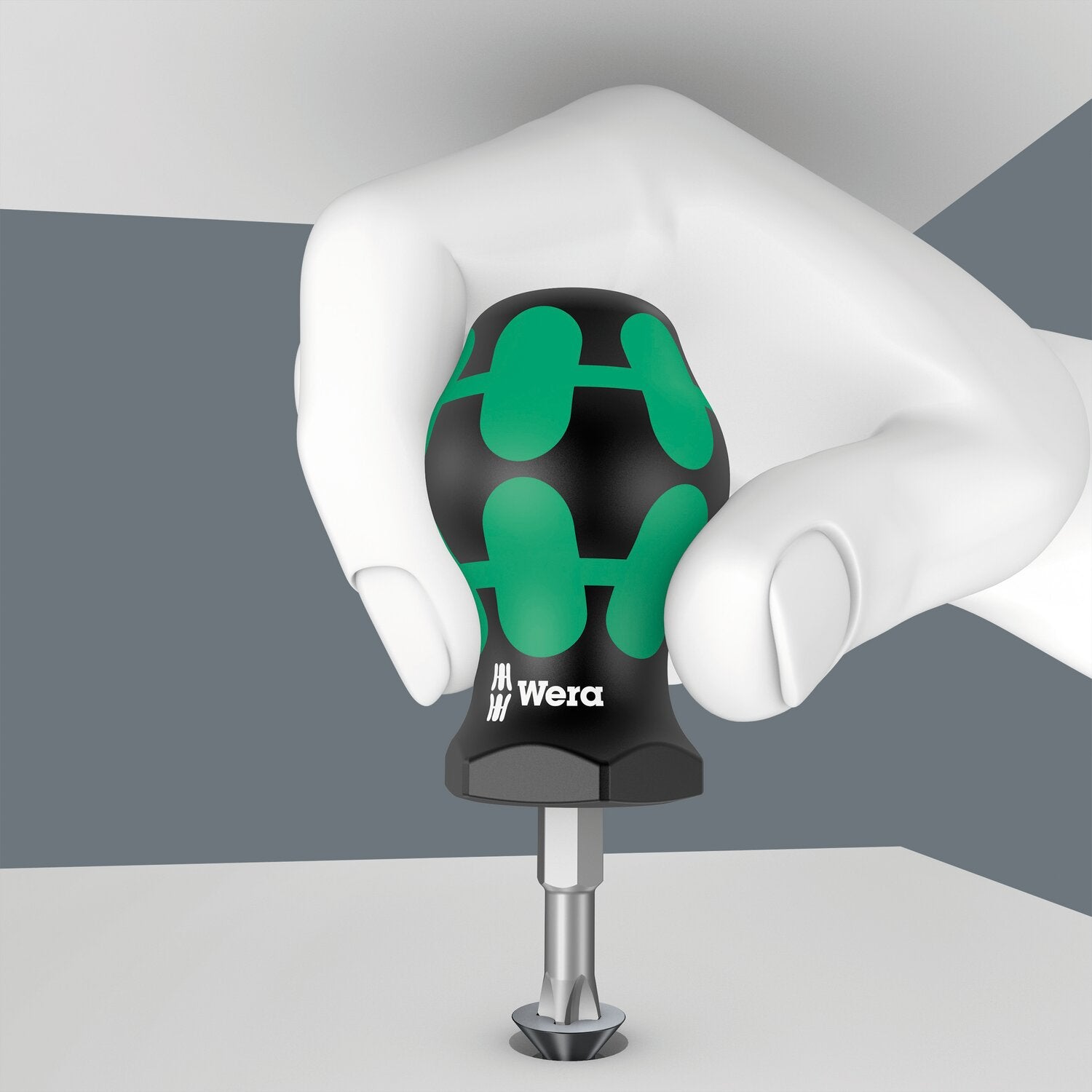 Wera Stubby screwdriver for Phillips screws PH1 Series 350