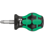 Wera Stubby screwdriver series 355 PZ3 for Pozidriv screws