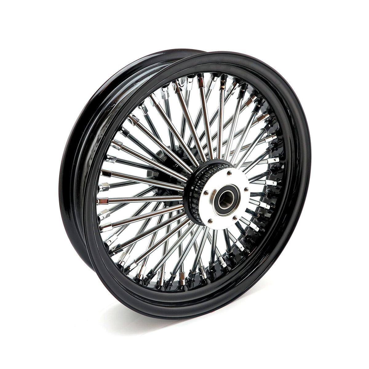 MCS radial 48 fat spoke front wheel 3.50 x 16 DF black