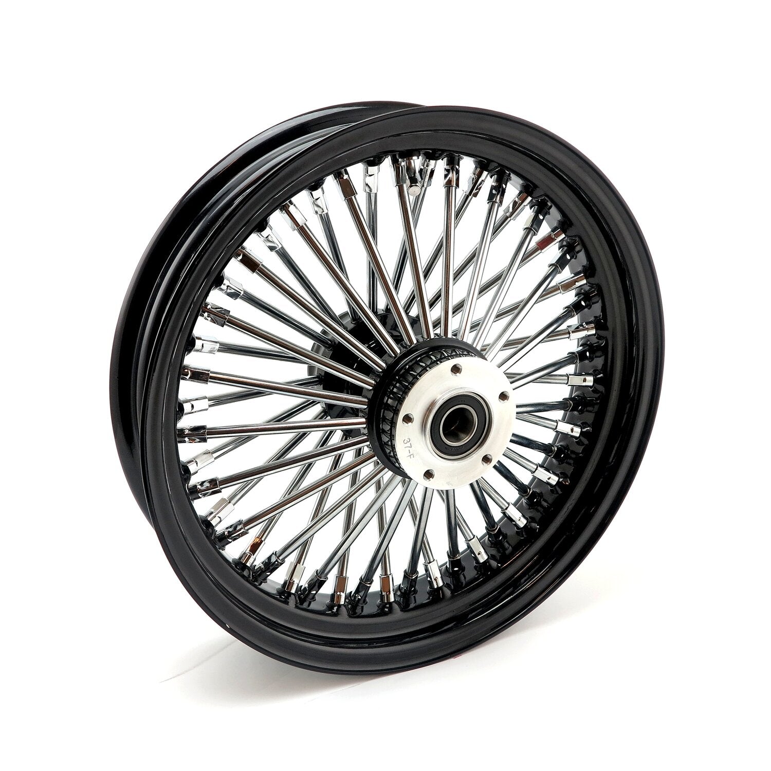 MCS radial 48 fat spoke front wheel 3.50 x 16 DF black