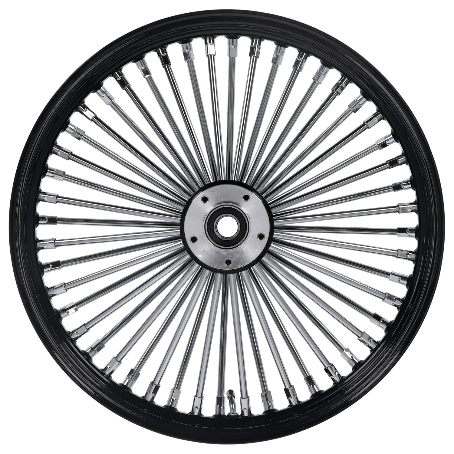 MCS radial 48 fat spoke front wheel 2.15 x 19 SF black