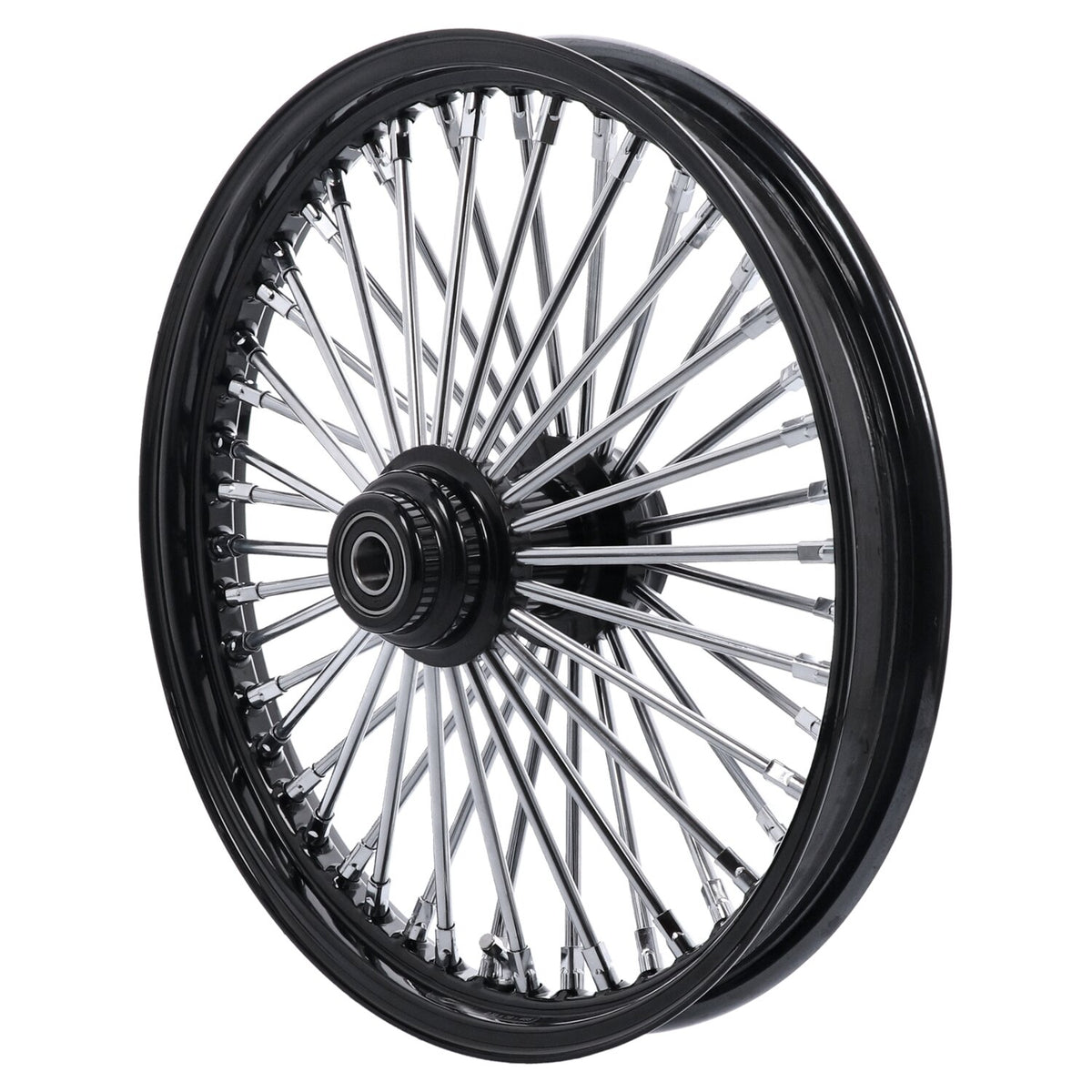 MCS radial 48 fat spoke front wheel 2.15 x 19 SF black