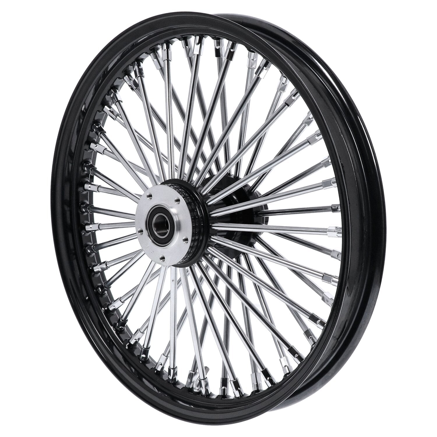 MCS radial 48 fat spoke front wheel 2.15 x 19 SF black