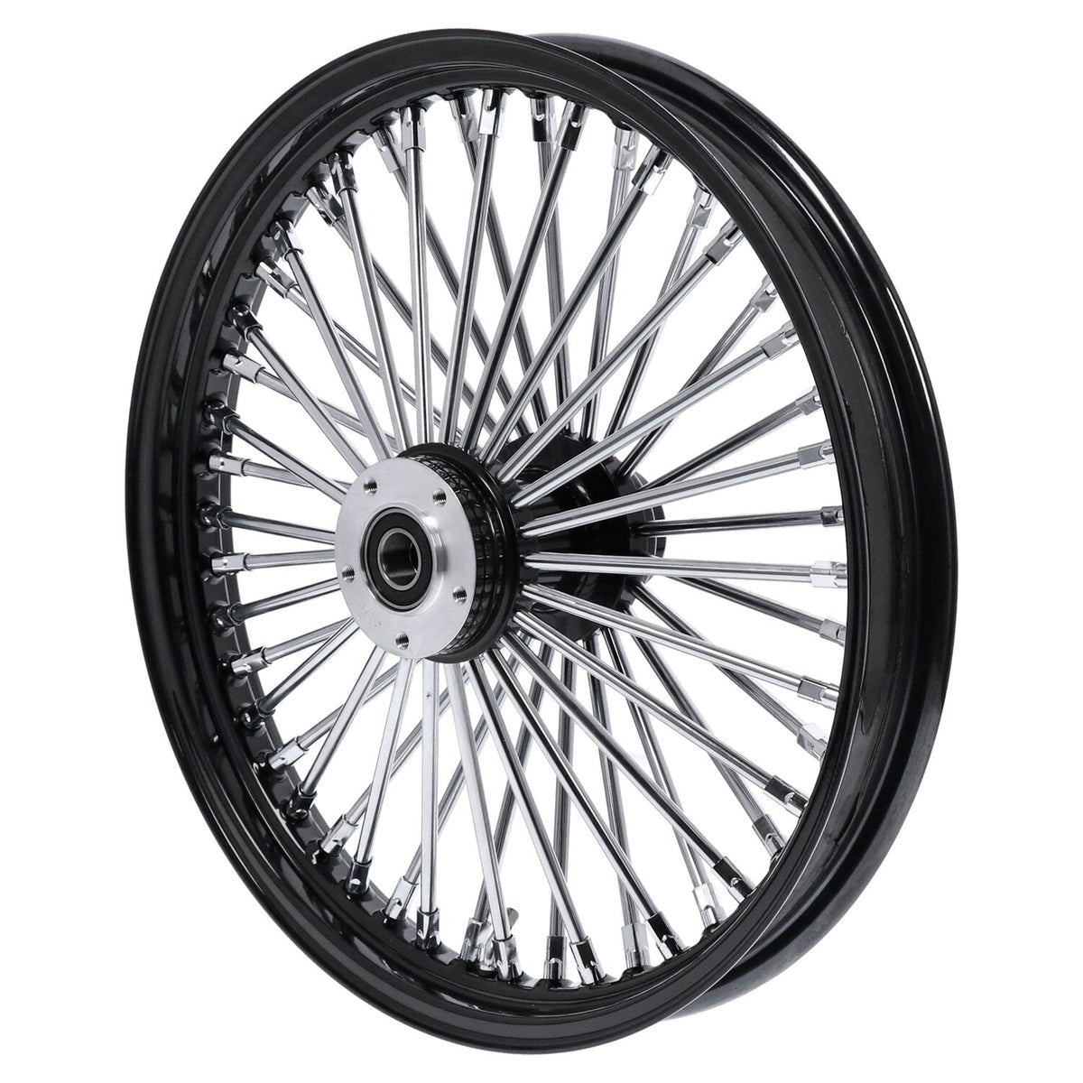 MCS radial 48 fat spoke front wheel 2.15 x 19 SF black