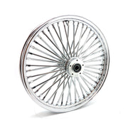 MCS radial 48 fat spoke front wheel 2.15 x 21 DF chrome