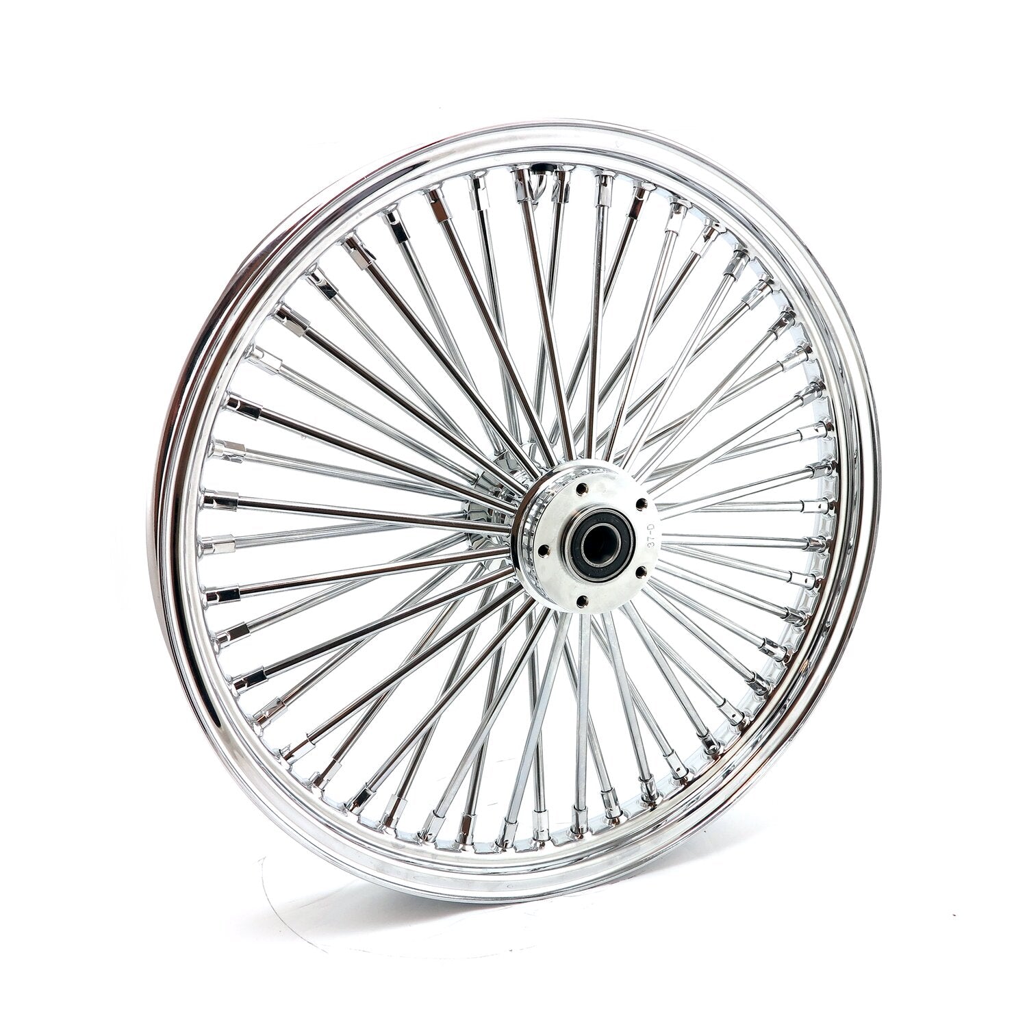MCS radial 48 fat spoke front wheel 2.15 x 21 SF chrome