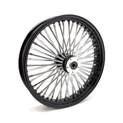 MCS radial 48 fat spoke front wheel 3.50 x 21 DF black