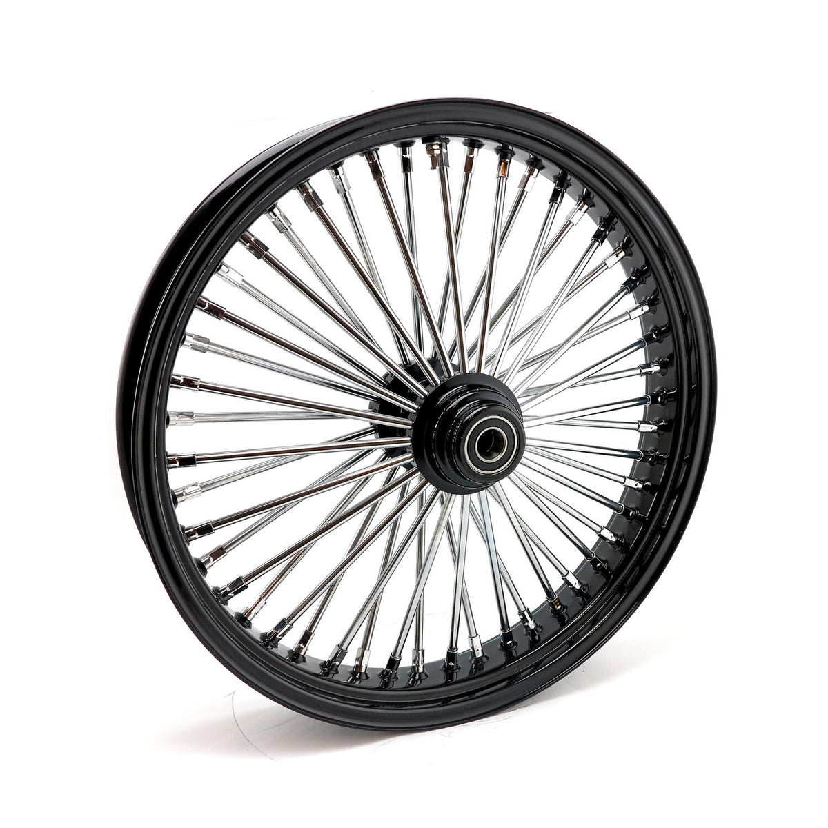 MCS radial 48 fat spoke front wheel 3.50 x 21 SF black