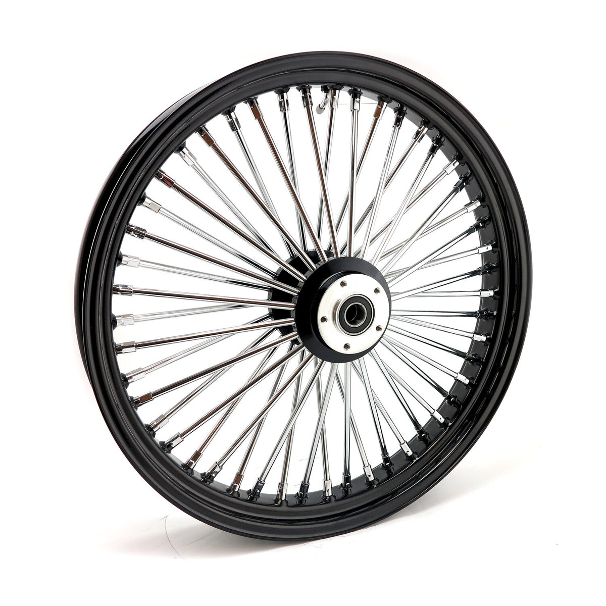MCS radial 48 fat spoke front wheel 3.50 x 23 SF black