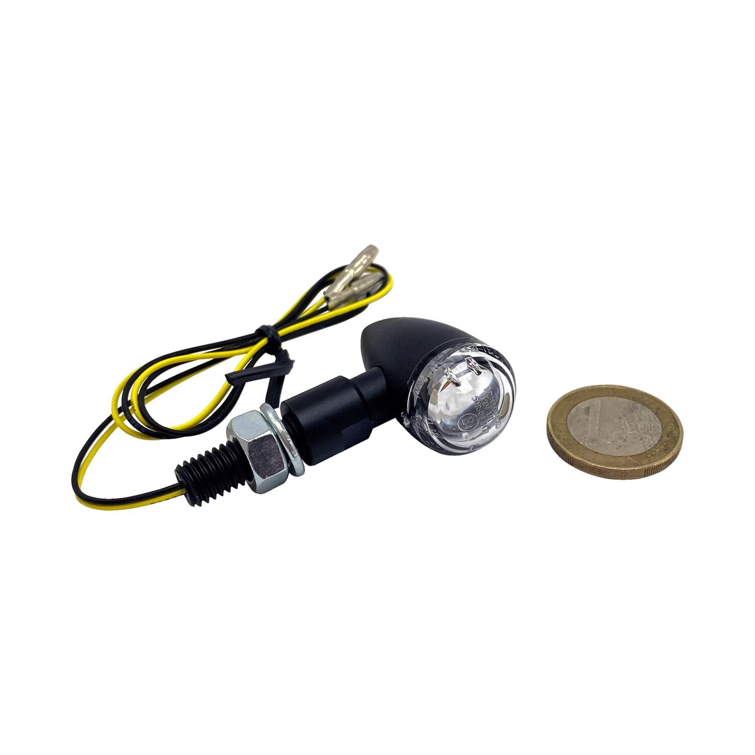 MCS PB2 LED turn signals black clear lens