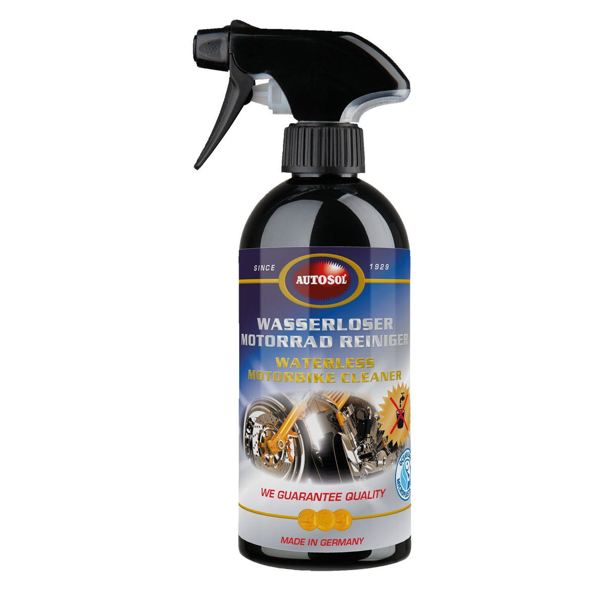 Autosol Waterless Motorbike Cleaner - Spray bottle 500cc