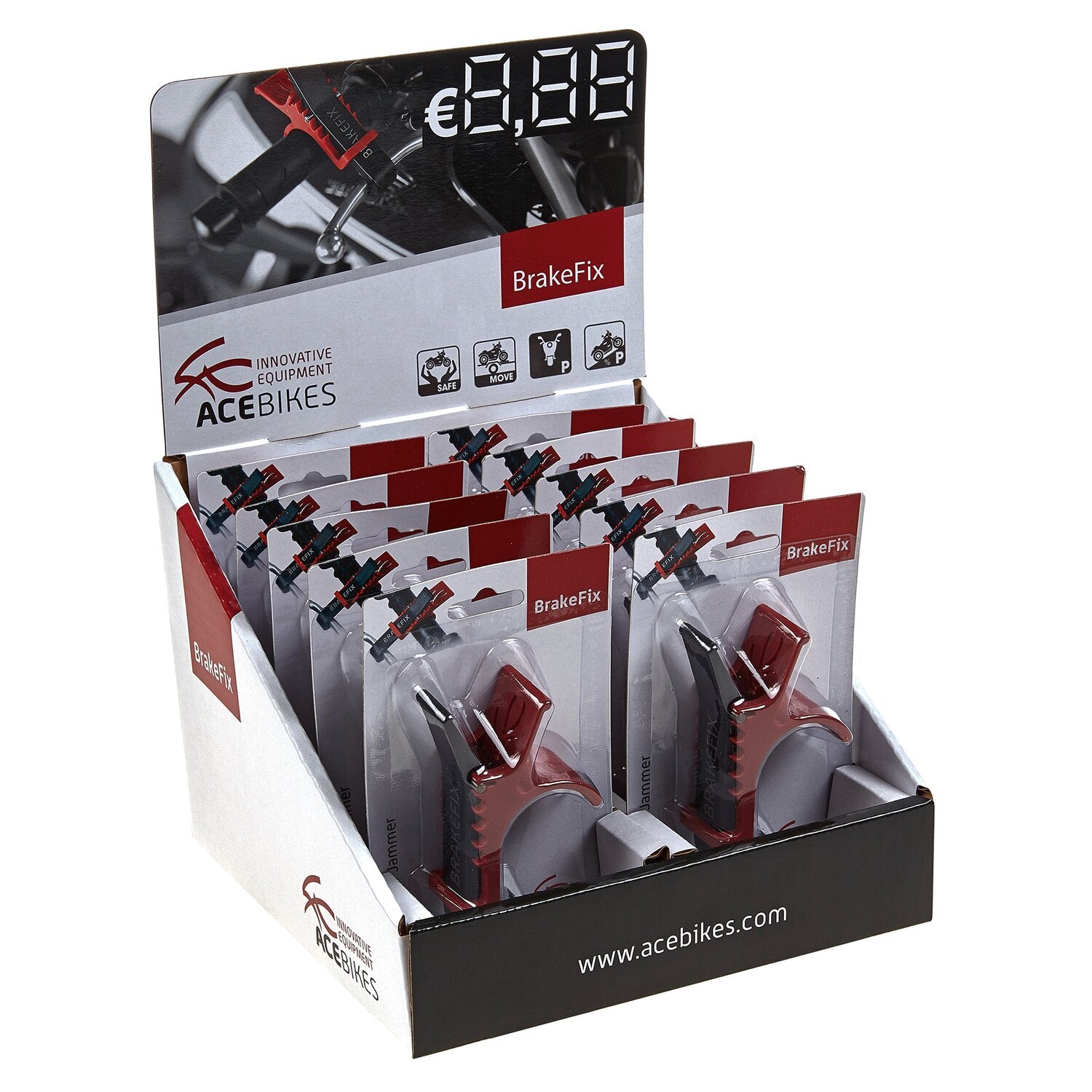 AceBikes BrakeFix Counter Display