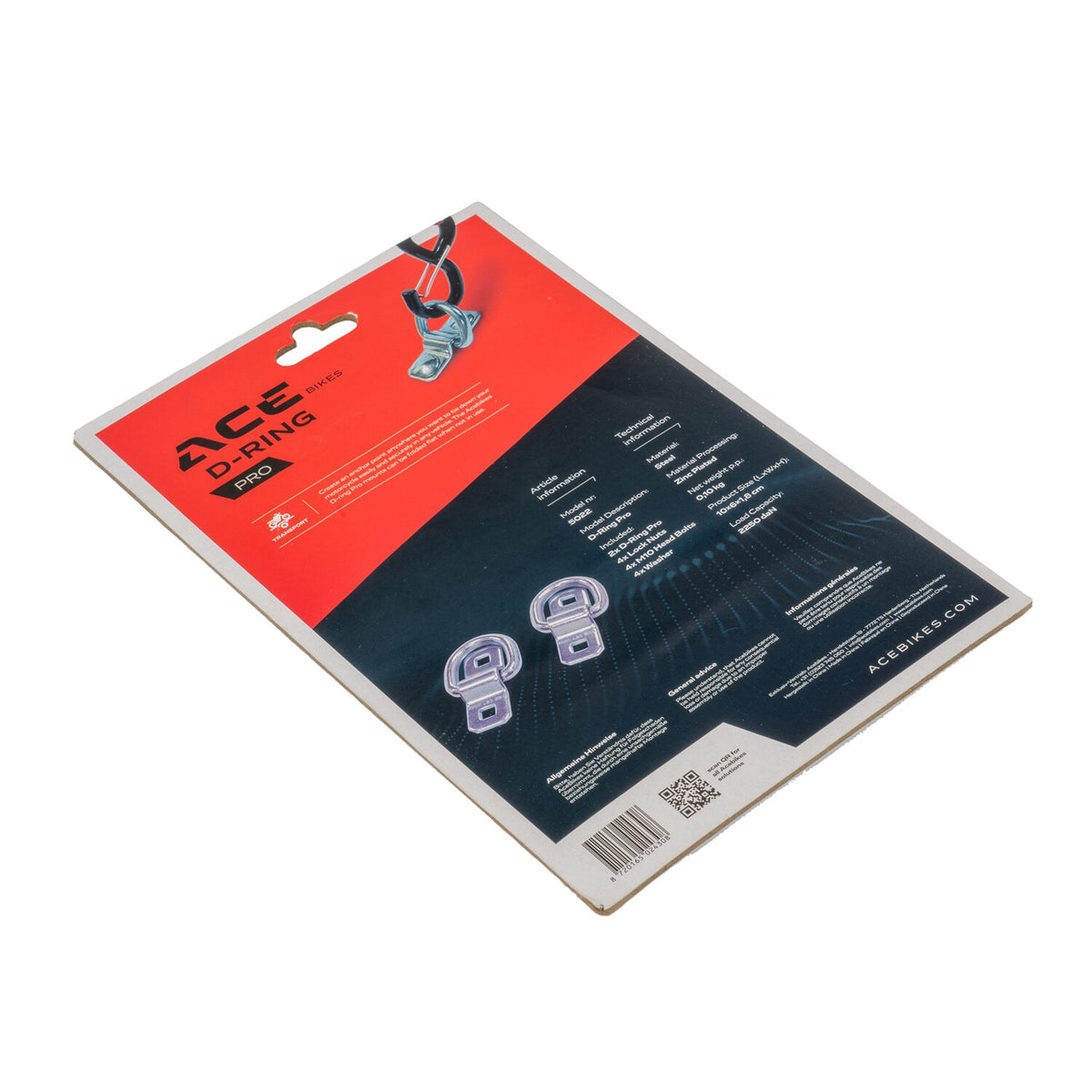 AceBikes D-Ring Heavy-Duty Duo - 2250kg