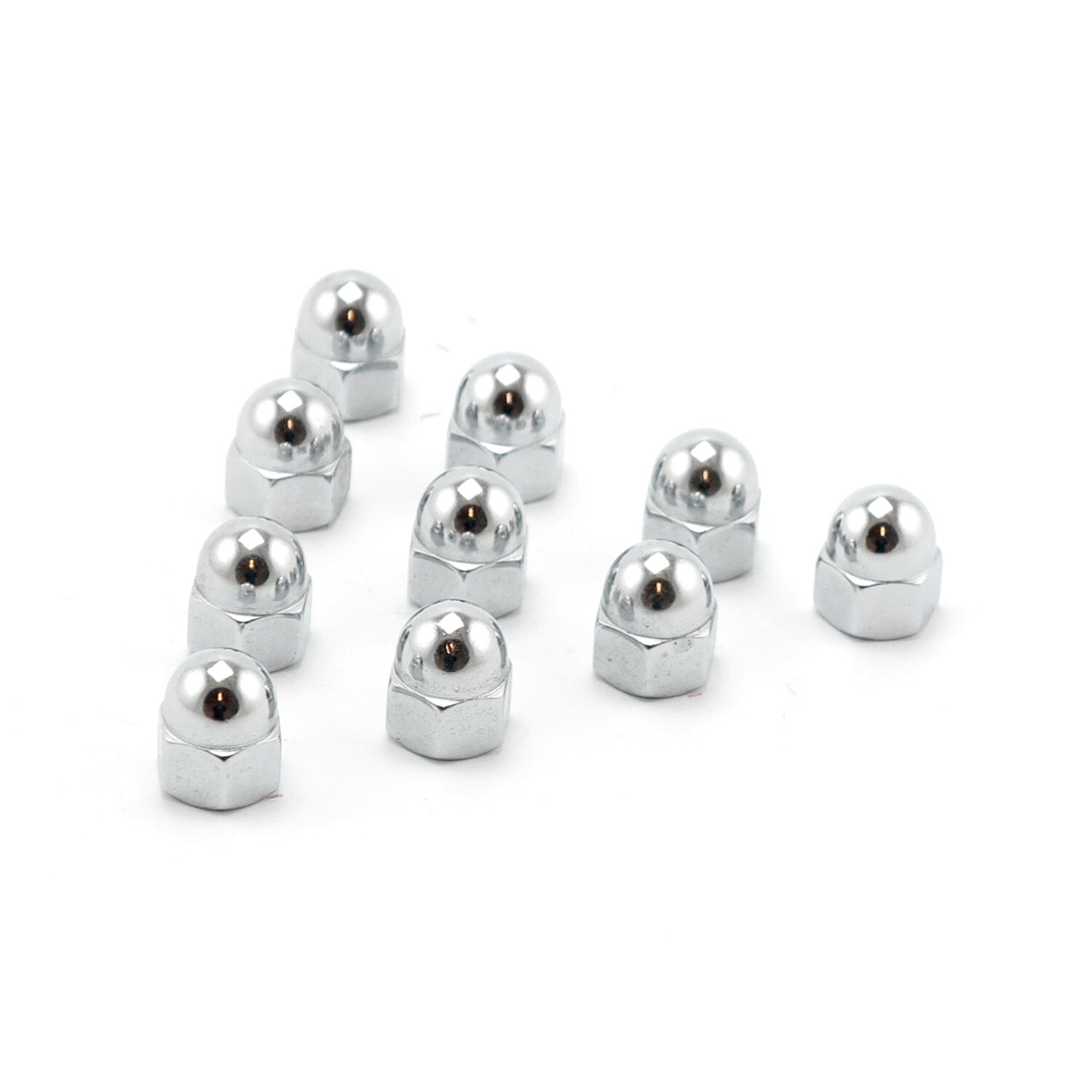 Colony M12 x 1.25 acorn nuts chrome - Low Crown