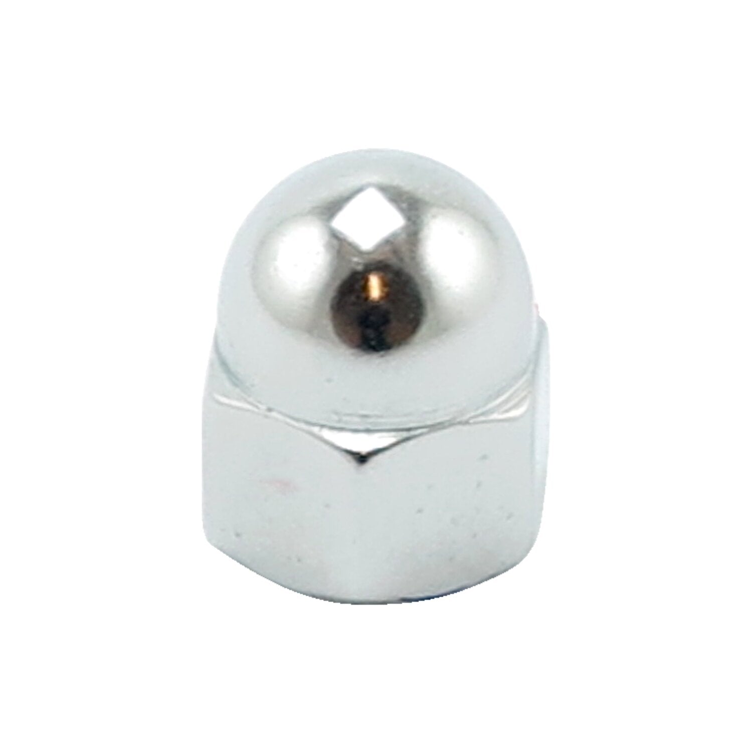 Colony M10 x 1.25 acorn nuts chrome - Low Crown