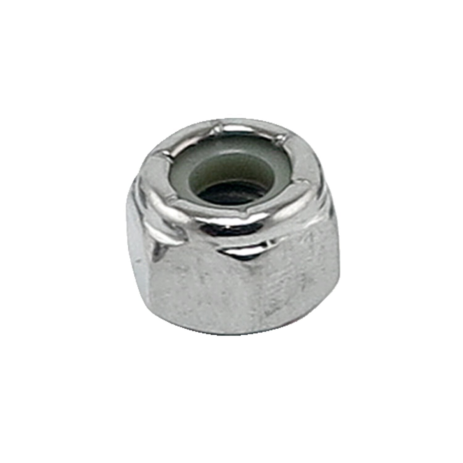 Colony 3/8-24 nylon insert lock nuts chrome