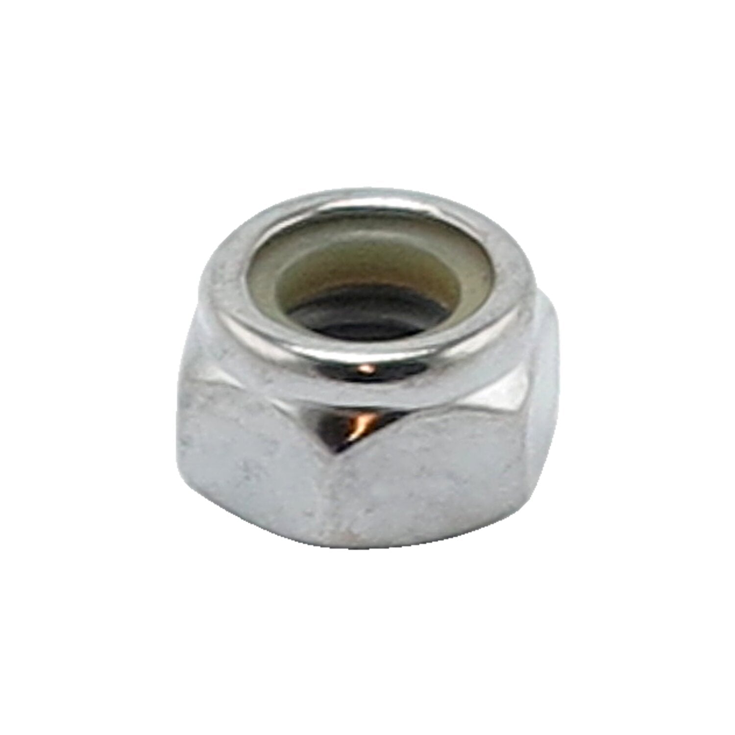 Colony M6 x 1.00 Nylon insert lock nuts - Chrome