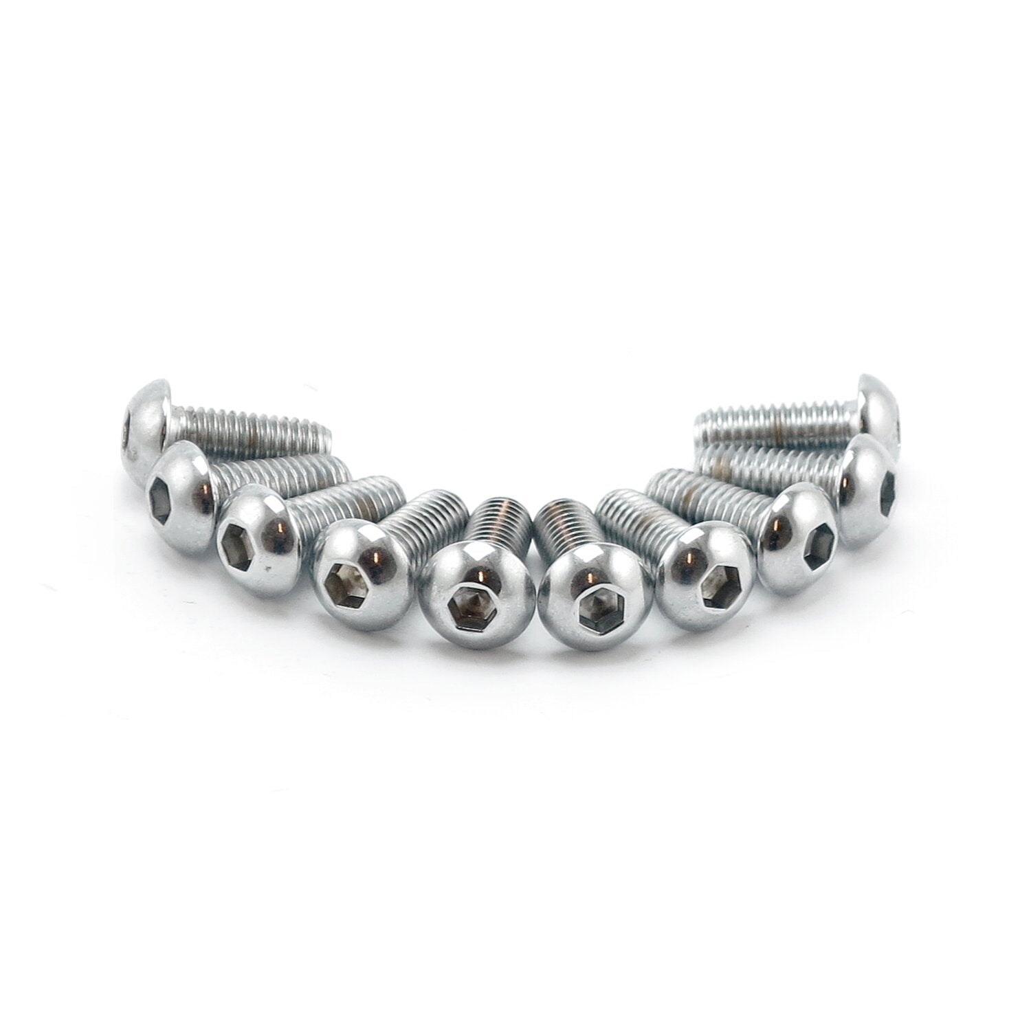 Colony 5mm x 15mm button head allen bolts chrome