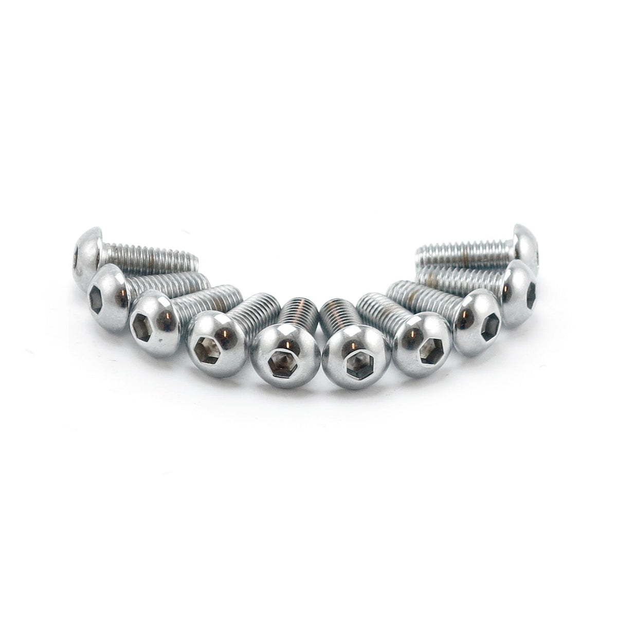 Colony 5mm x 10mm button head allen bolts chrome