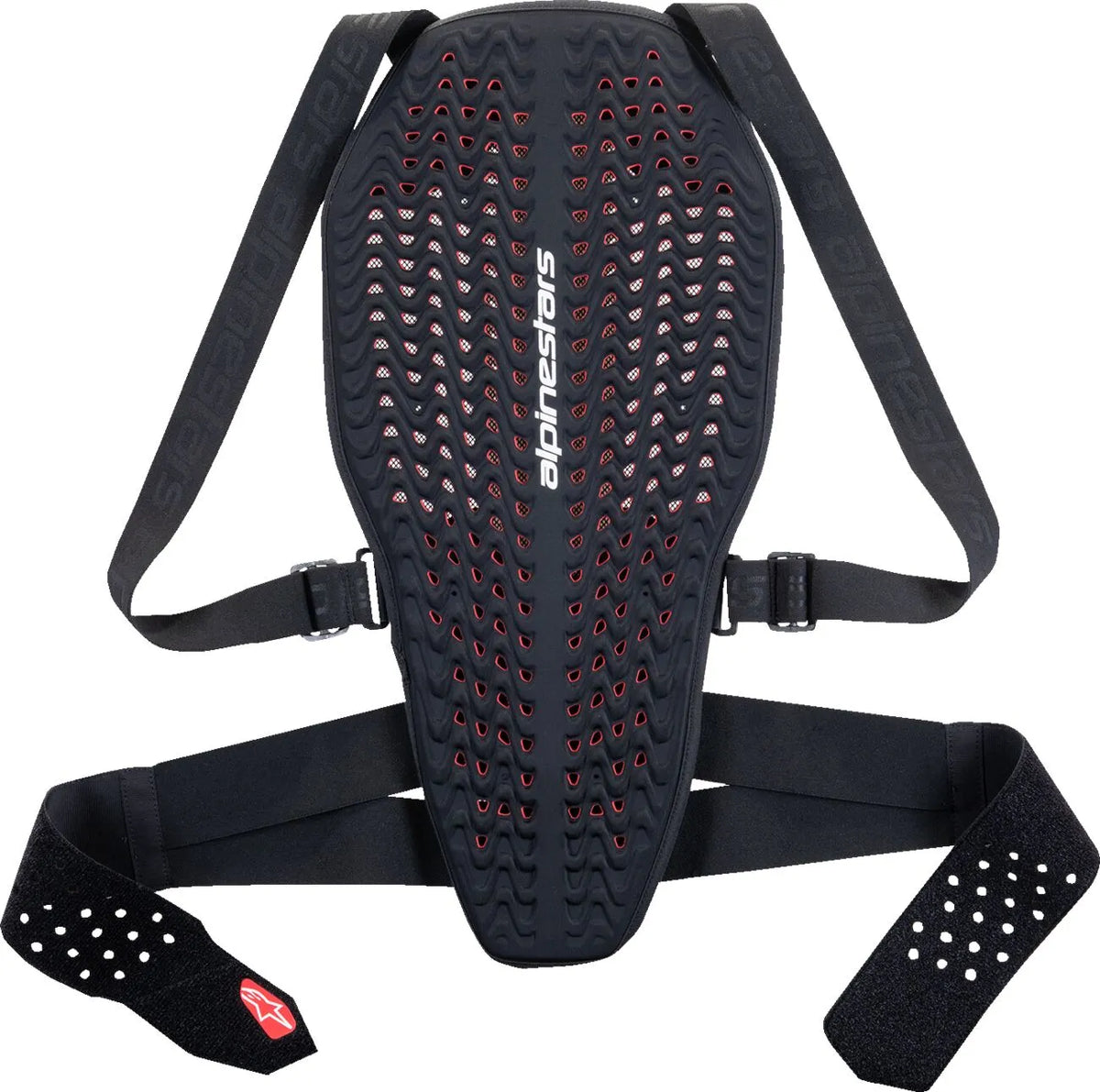 Alpinestars Nucleon Plasma Back Protector Black White Red