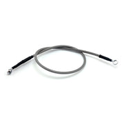 Goodridge brake line upper front stainless clear coated