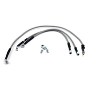 MCS by Goodridge brake line front stainless clear coated