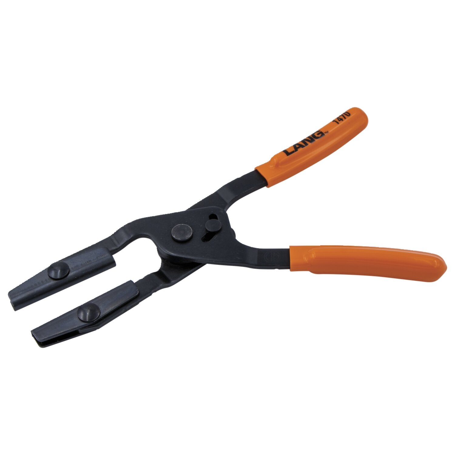 Lang Tools angled hose pinch-off pliers - Medium