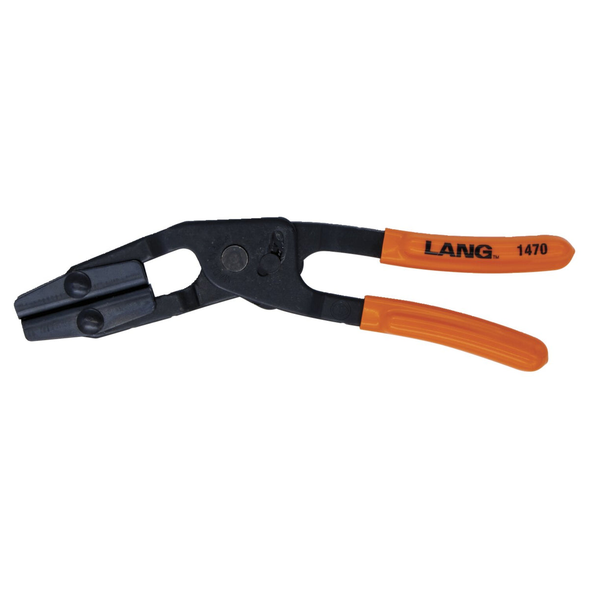 Lang Tools angled hose pinch-off pliers - Medium