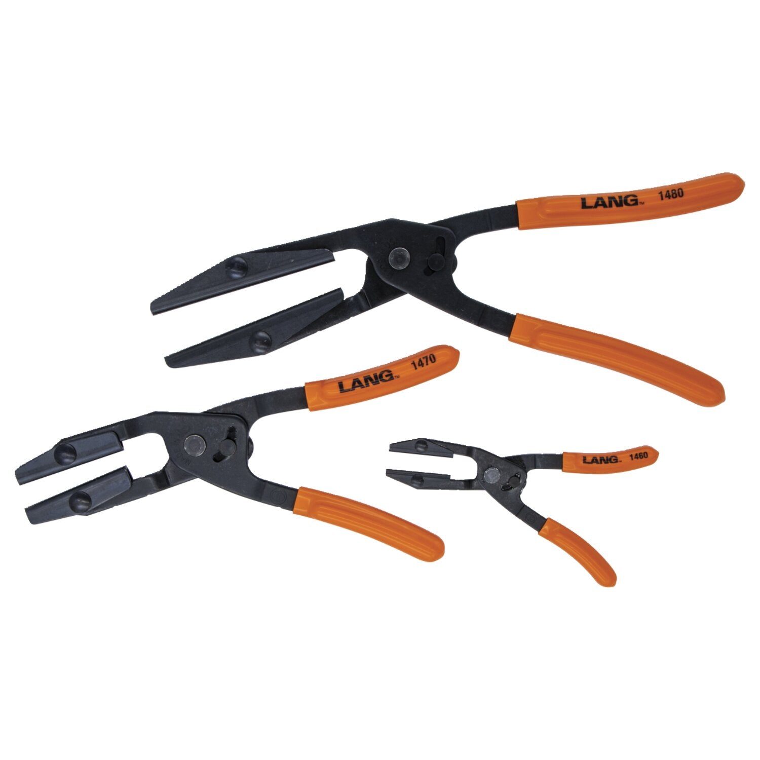 Lang Tools angled hose pinch-off plier set