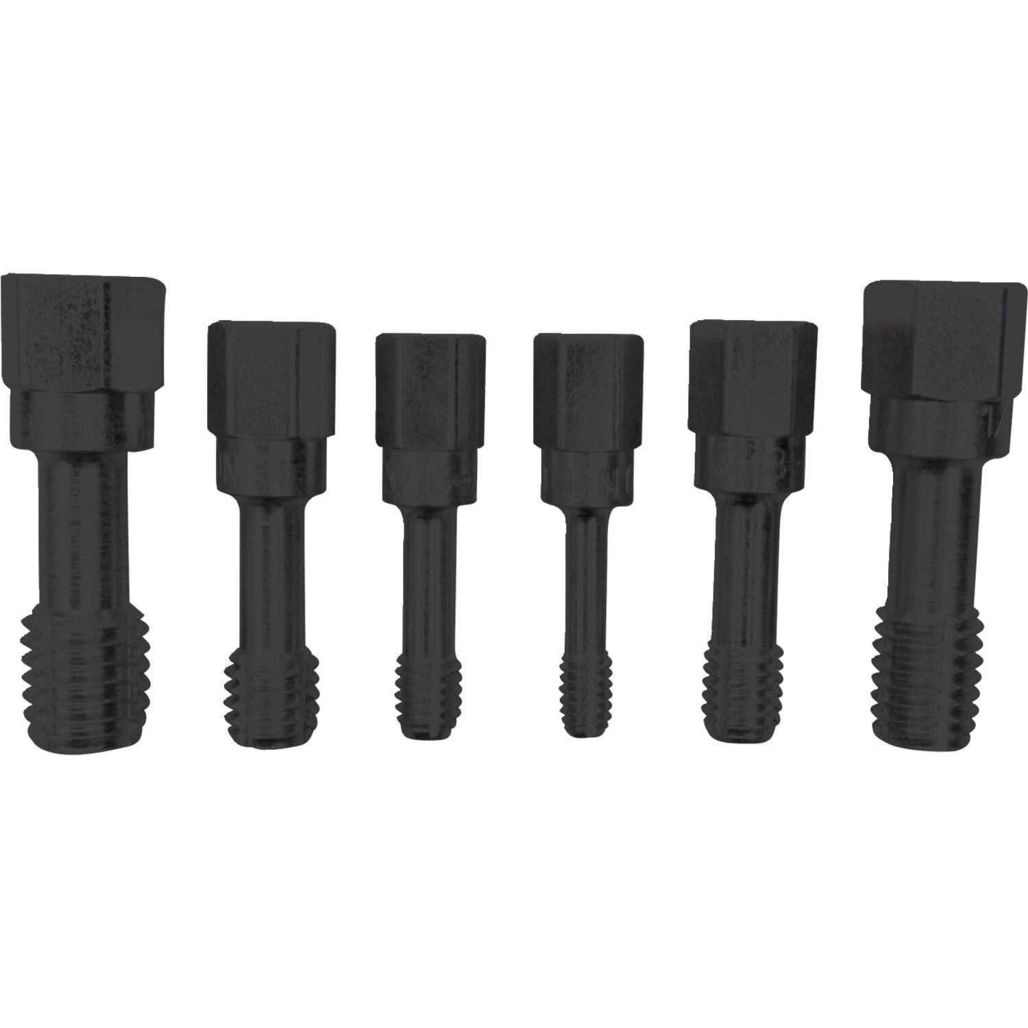 Lang Tools 6-pc UNF thread restorer tap set