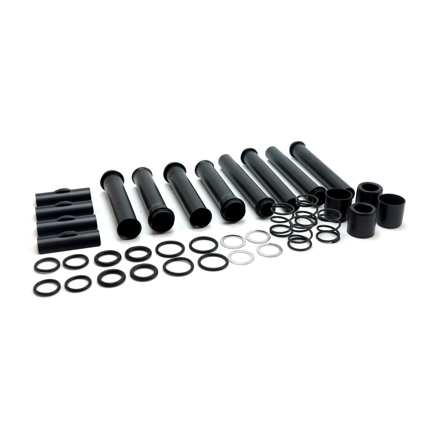MCS Complete M8 pushrod cover kit - Black