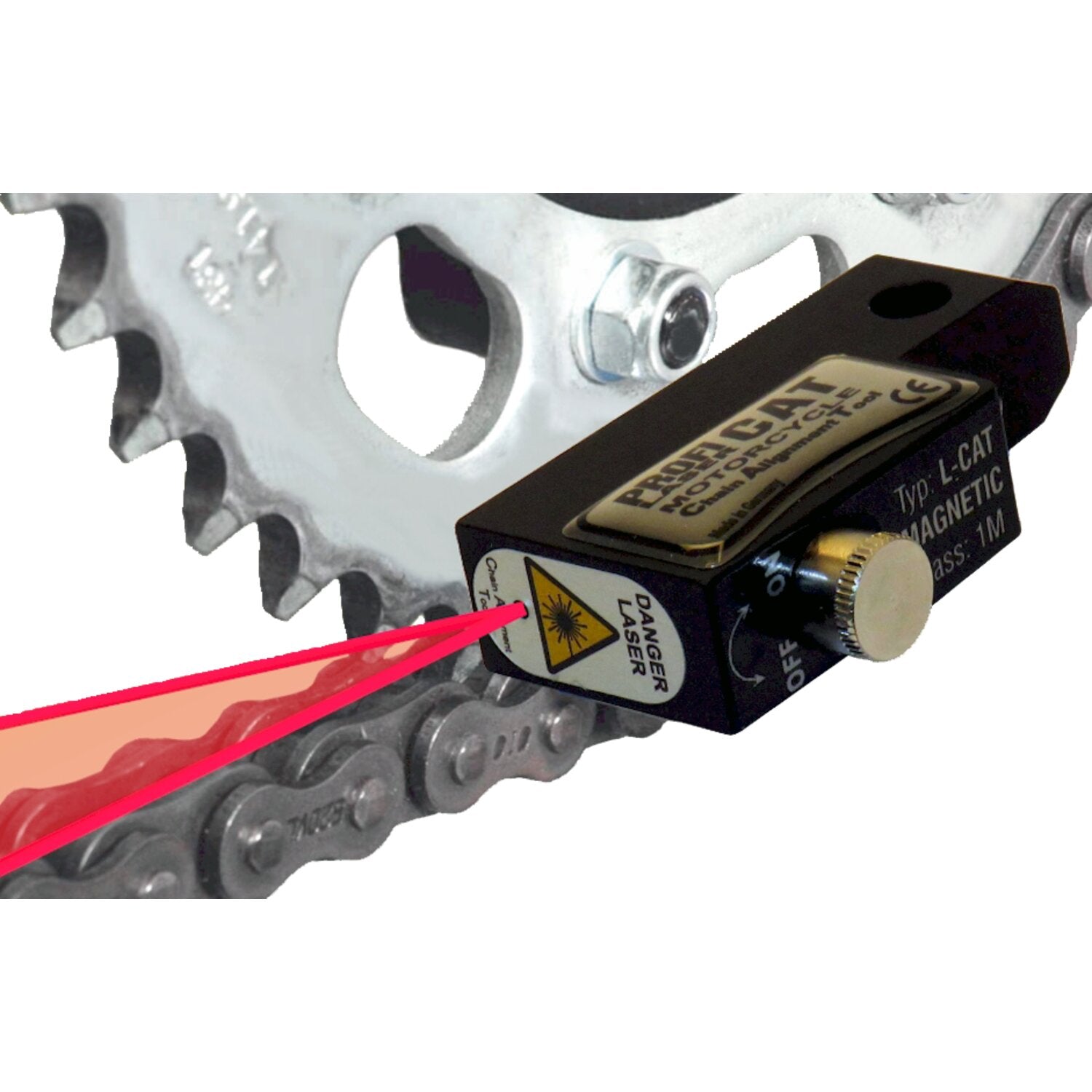Profi Products Line Laser Chain Alignment Tool magnetic 12mm