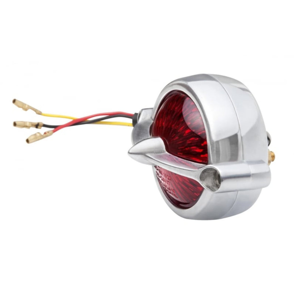 Motone Bel Air LED taillight - Polished no bracket - ECE
