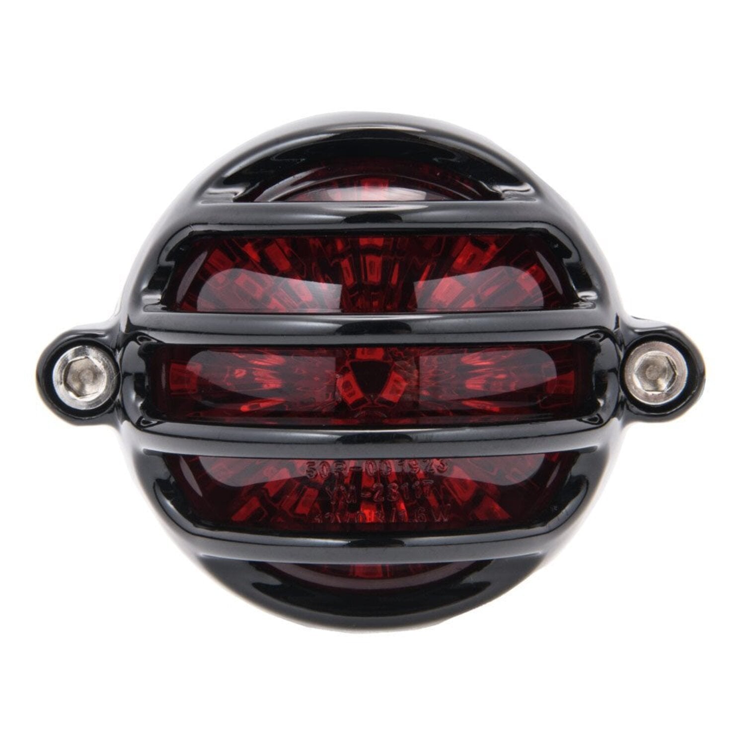 Motone Lecter LED taillight - Black no bracket - ECE
