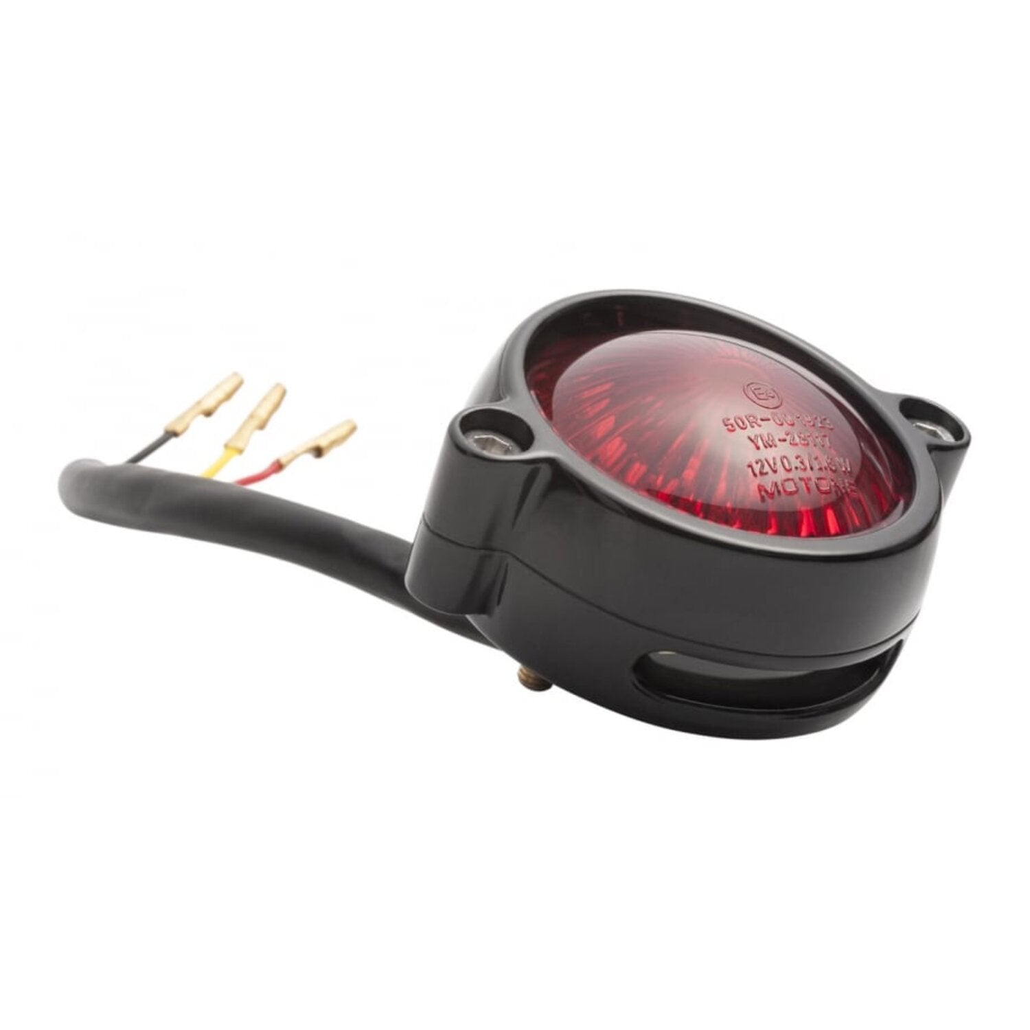 Motone Eldorado LED taillight - Black no bracket - ECE