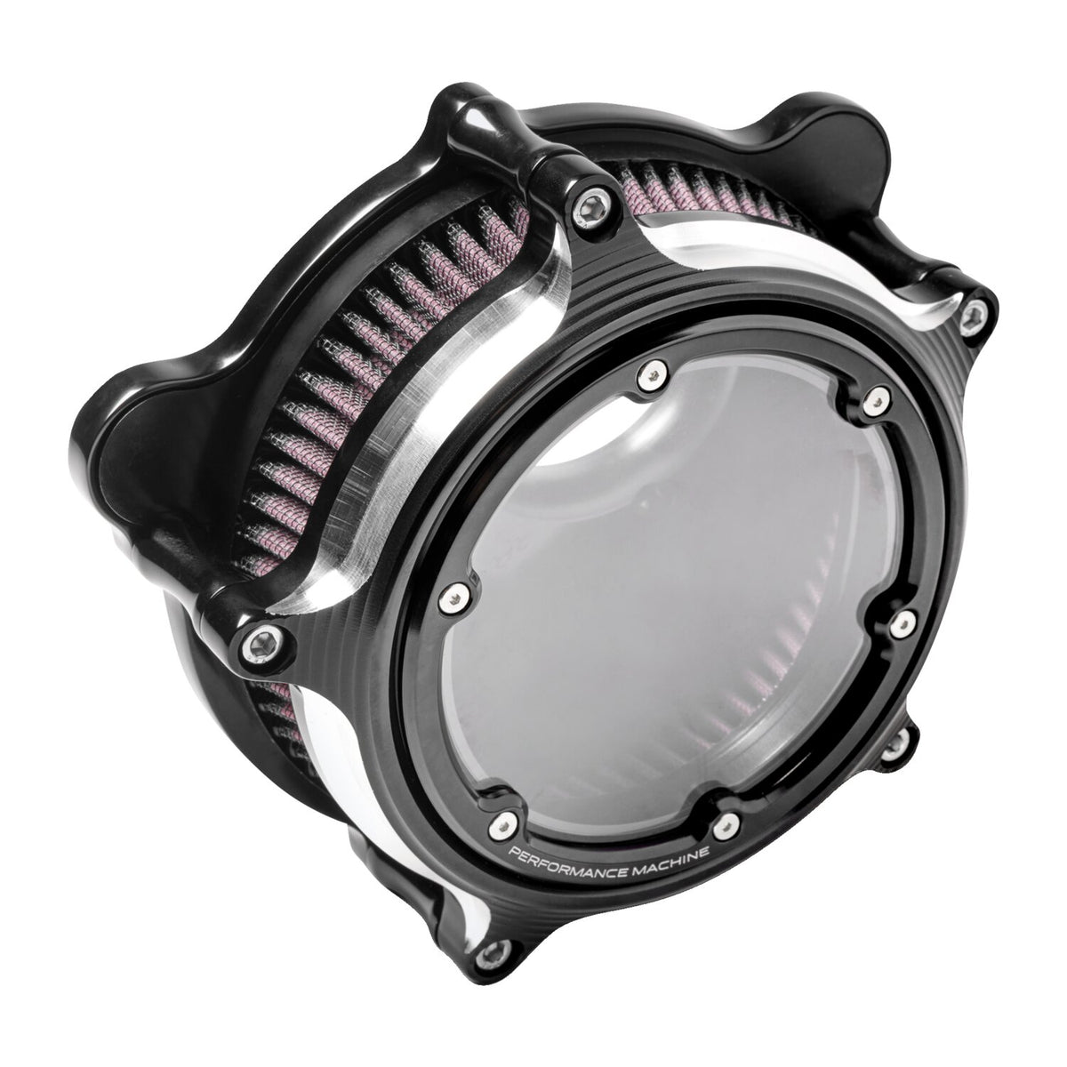 Performance Machine Vision air cleaner kit - Black CC