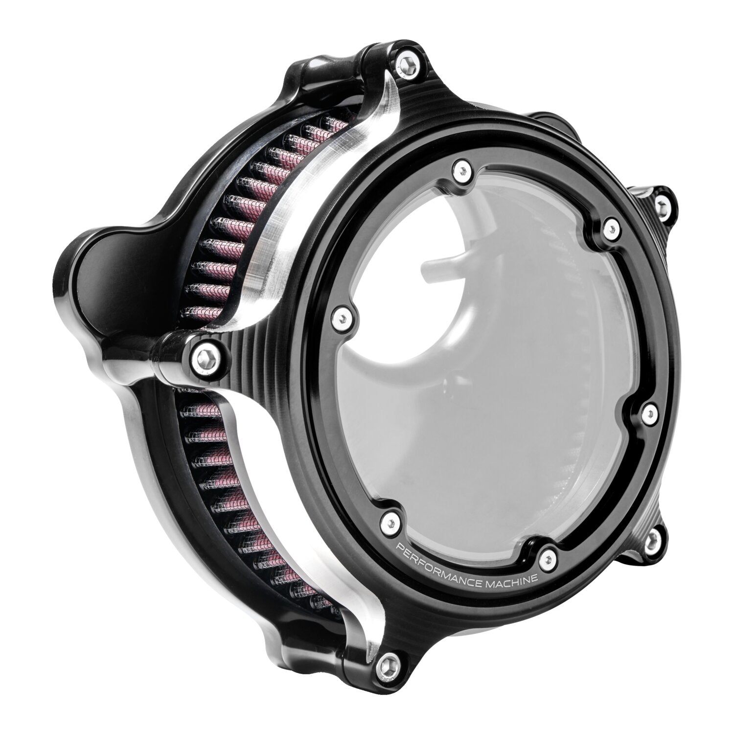 Performance Machine Vision air cleaner kit contrast cut