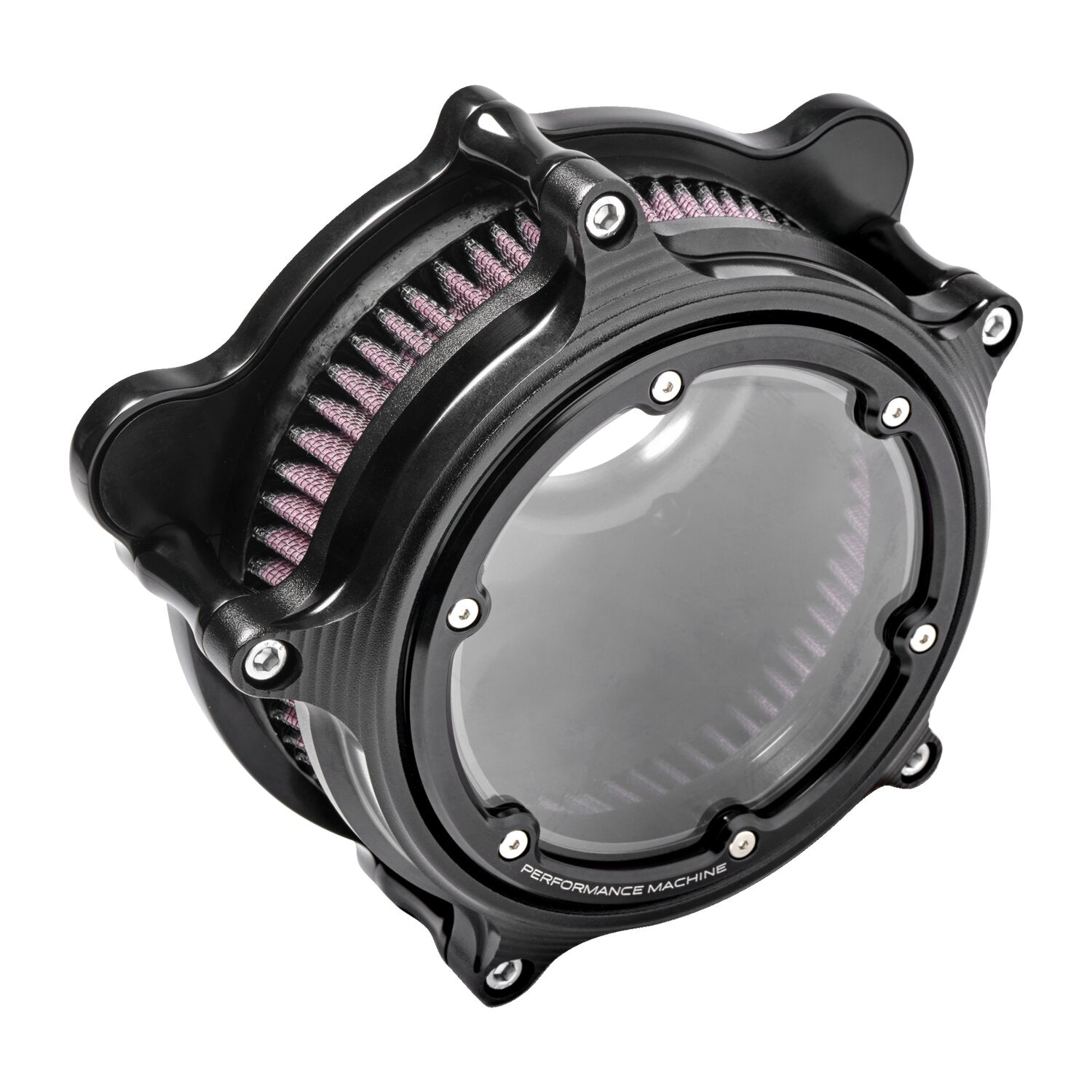 Performance Machine Vision air cleaner kit black Ops