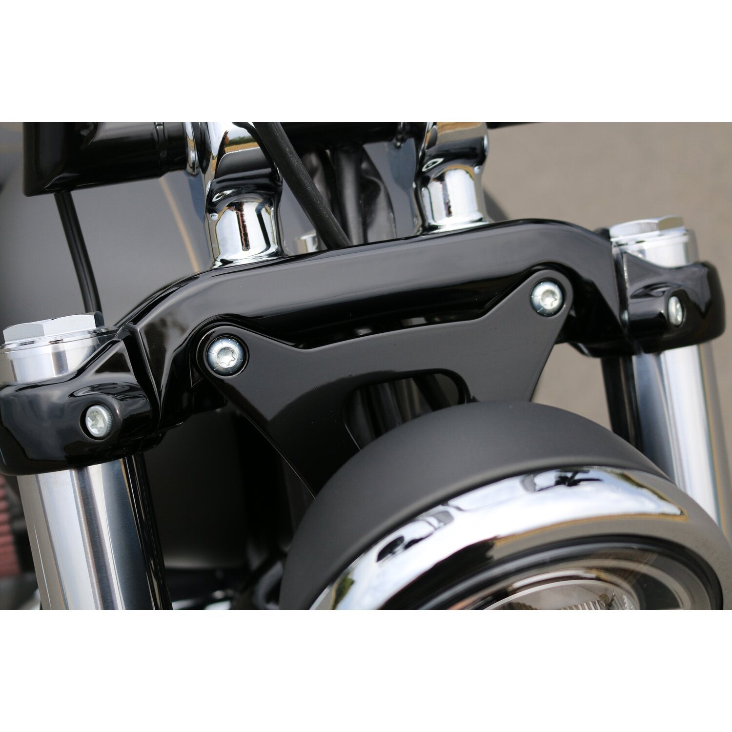 Kodlin M8 Breakout headlamp conversion bracket - Black