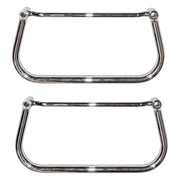 Longride saddlebag holder chrome