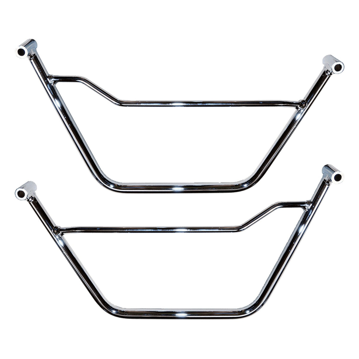 Longride saddlebag holder chrome