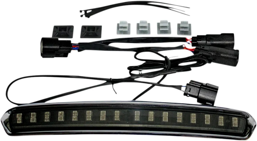 Custom Dynamics High Mount Tour Pak Led Light Smoke