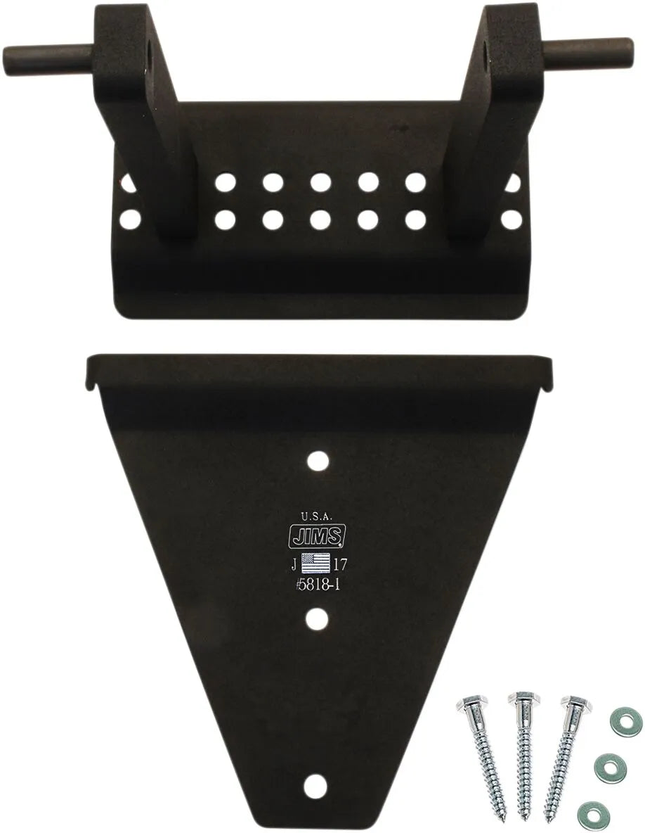 Jims Black Fuel Tank Wall Mount for 5/16" or 3/8" Hardware