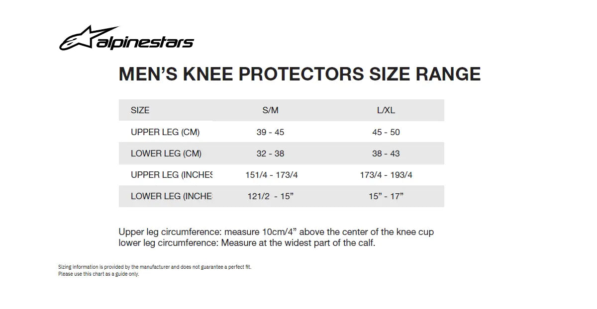 Alpinestars Bionic Pro Plasma Knee Protectors Black/Red/White
