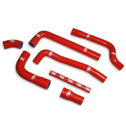 Samco Sport Radiator Hose Kit - Red Silicone