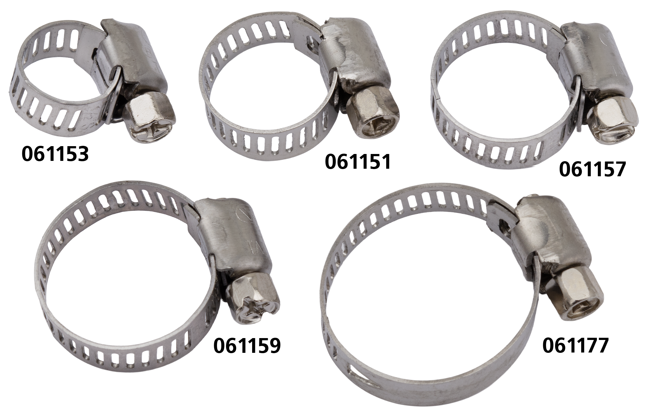 Zodiac Stainless Steel Universal Hose Clamps – Gas- & Oil Tank