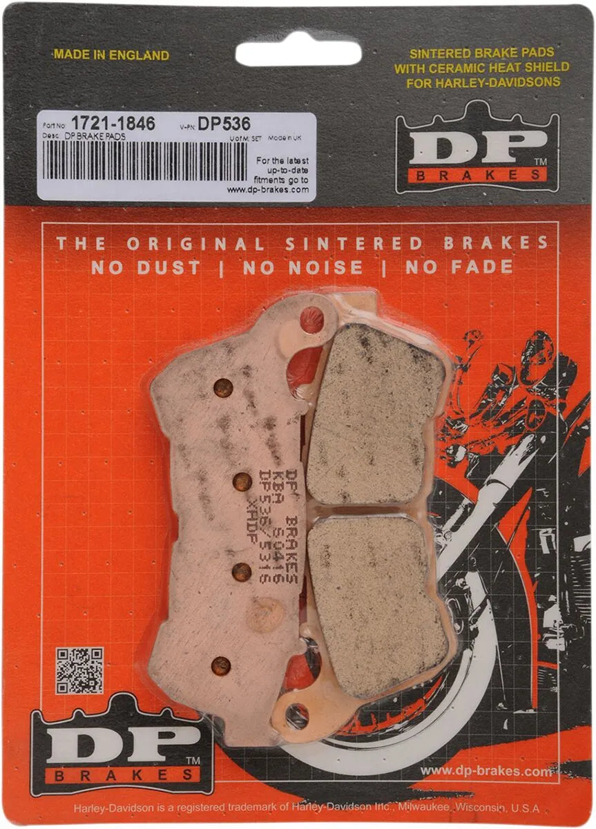 Klocki Hamulcowe Ze Spieków Metalu Dp Brakes Do Harley/buell - Przód