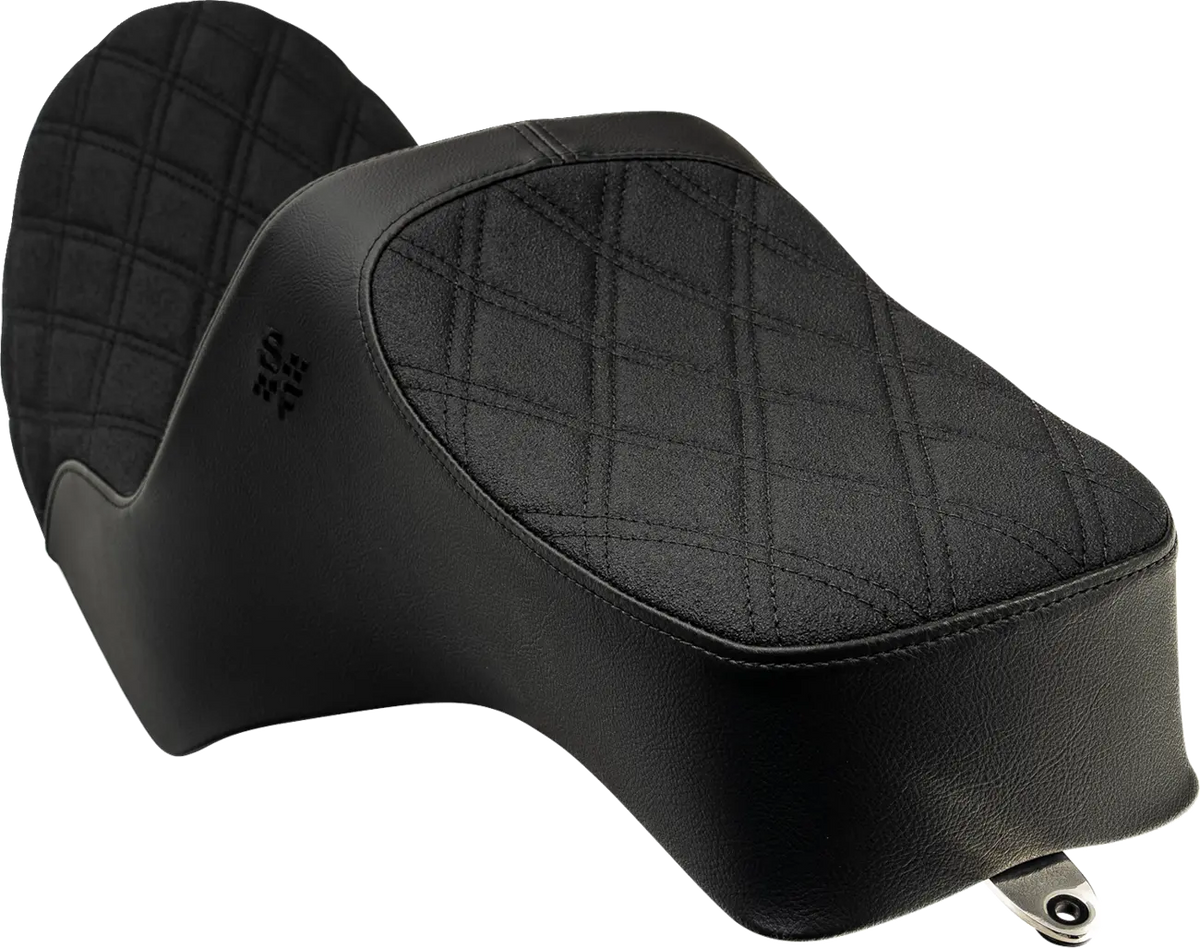 Slyfox High Noon Seat Black Double Diamond for FXR 1982-1994