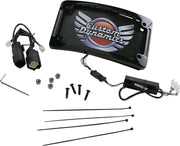 Custom Dynamics Led Radius License Plate Frame For Harley-davidson