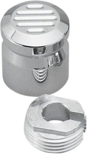 Pro-one Perf.mfg. Chrome Billet Choke Cable Knob Cover